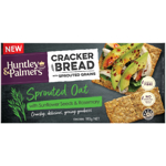 Huntley & Palmers Sprouted Oat Sunflower Seeds & Rosemary Cracker Bread 180g