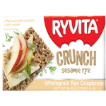 Ryvita Sesame Rye Wholegrain Rye Crispbread 250g