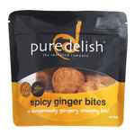 Pure Delish Spicy Ginger Bites 180g