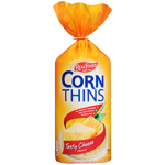 Real Corn Thins Tasty Cheese 125g