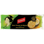 Fantastic Sour Cream & Chives Rice Crackers 100g
