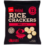 Pams Mini Rice Crackers Barbeque 12pk