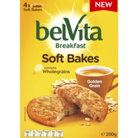 Belvita Soft Bake Biscuits Golden Oats 200g