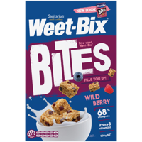 Sanitarium Weet-Bix Bites Wild Berry Breakfast Cereal 500g