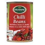 Delmaine Chilli Beans 420g