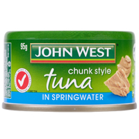 John West Tuna Chunks Spring Water 95g