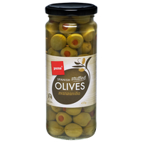 Pams Stuffed Green Olives 450g