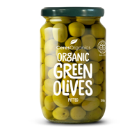 Ceres Organics Organic Pitted Green Olives 315g