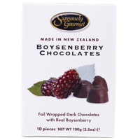 Supremely Gourmet Boysenberry Chocolates 100g