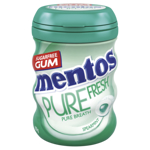 Mentos Pure Fresh Spearmint Sugarfree Gum 68g