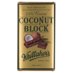 Whittakers Coconut Block 33% Cocoa Milk 250g