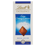Lindt Excellence Extra Creamy Milk Chocolate Block 100g