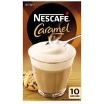 Nescafe Cafe Menu Coffee Caramel Latte 10pk
