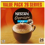 Nescafe Skim Cappuccino Sachets 26pk