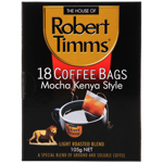 Robert Timms Mocha Kenya Style Coffee Bags 18pk