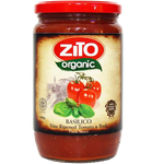 Zito Organic Vine Ripened Tomato & Basil Pasta Sauce 690g