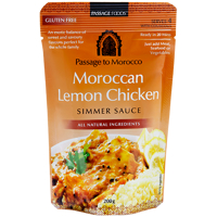 Passage To Morocco Moroccan Lemon Chicken Simmer Sauce 200g