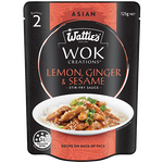 Wattie's Wok Creations Stir-Fry Sauce Lemon Ginger & Sesame 125g