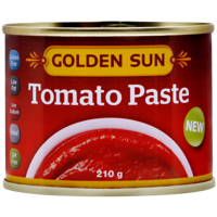 Golden Sun Tomato Paste 210g
