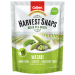Calbee Harvest Snaps Wasabi Baked Pea Crisps 93g