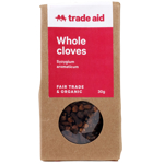 Trade Aid Organic Whole Cloves 30g