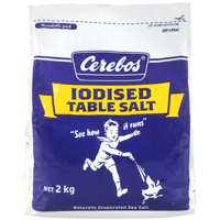 Cerebos Iodised Table Salt Seasoning 2kg