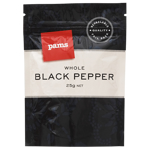 Pams Whole Black Pepper 25g