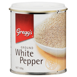 Gregg's Ground White Pepper 100g