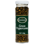 Delmaine Green Peppercorns 100g