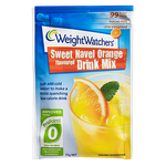 Weight Watchers Sweet Navel Orange Flavoured Drink Mix 15g