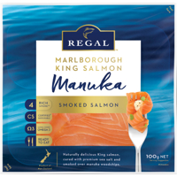 Regal Manuka Smoked Salmon 100g