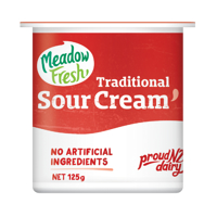 Meadow Fresh Traditional Sour Cream 125g