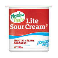 Meadow Fresh Lite Sour Cream 125g
