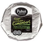 Puhoi Valley Single Cream Camembert Cheese 125g