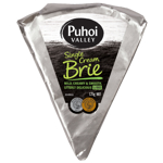 Puhoi Valley Single Cream Brie Cheese 125g