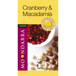 Moondarra Cheese Cream Cheese Cranberry & Macadamia 120g