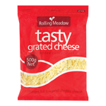 Rolling Meadow Tasty Grated Cheese 0.5kg
