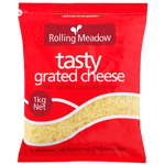 Rolling Meadow Tasty Grated Cheese 1kg