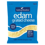 Rolling Meadow Edam Grated Cheese 500g