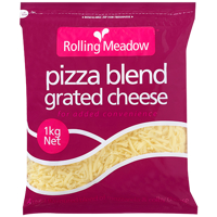 Rolling Meadow Pizza Blend Grated Cheese 1kg