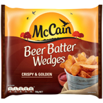 McCain Beer Batter Wedges 750g