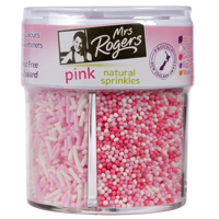 Mrs Rogers Pink Sprinkles 85g