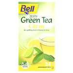 Bell Citrus Zesty Green Tea Bags 24ea