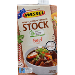 Massel Organic Liquid Beef Stock 1l