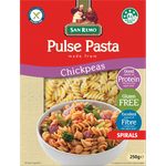 San Remo Chickpeas Spirals Pulse Pasta 250g