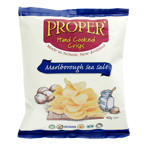 Proper Hand Cooked Marlborough Sea Salt Potato Crisps 40g