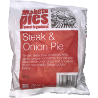 Maketu Pies Steak & Onion Pie 1ea
