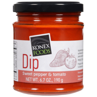 Konex Foods Sweet Pepper & Tomato Dip 190g
