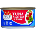 Pacific Crown Tomato Basil & Oregano Tuna 95g