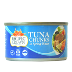 Pacific Crown Tuna Chunks in Spring Water 95g